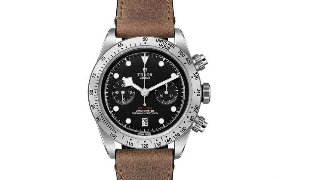 帝舵全新推出碧湾计时型TUDOR HERITAGE BLACK BAY CHRONO腕表（图1）